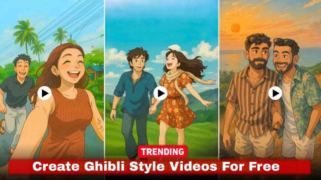 Ghibli style videos for free