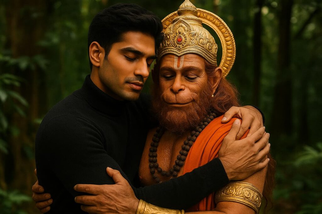 Image with Lord Hanuman